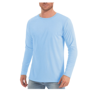 Mens UPF 50+ UV Sun Protection Shirts Outdoor Long Sleeve